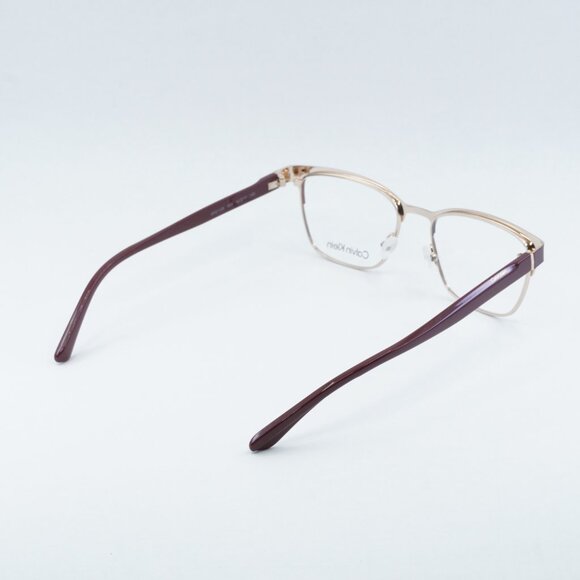 🕶️ New Calvin Klein CK21125 605 Eyeglasses - Burgundy 52mm - Picture 10 of 11